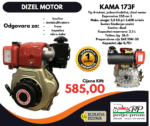 Motor dizel KIPOR 173
